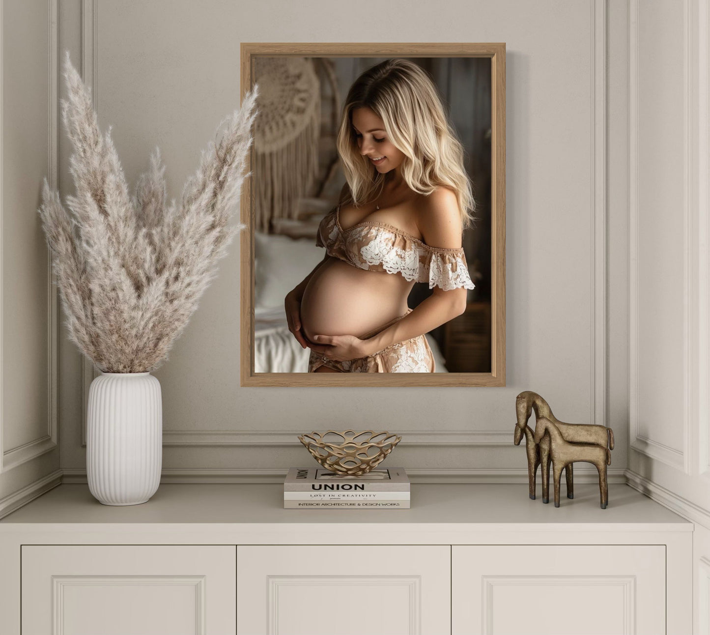 Framed Canvas - Your Photo Portrait